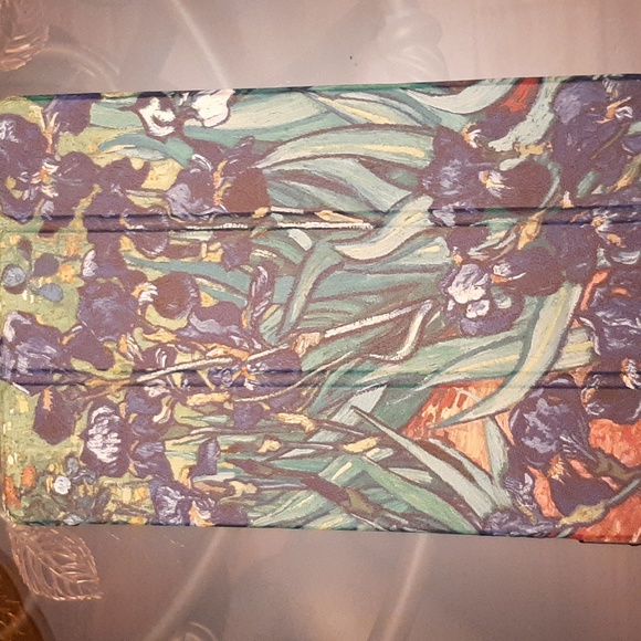 💼Lex Altern Magnetic iPad Cover- Beautiful! Iris Pattern-New without Tags - Picture 11 of 11